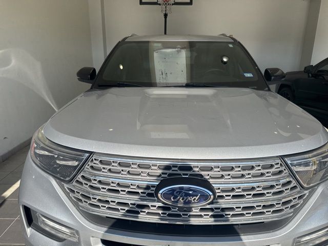 2020 Ford Explorer Limited Silver at DeMontrond Auto Country