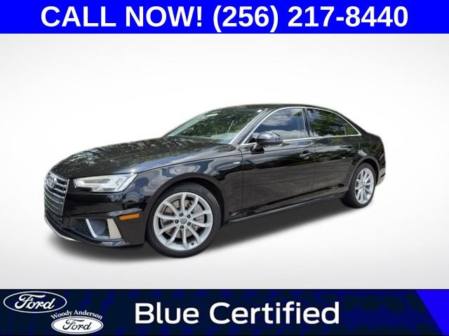 Mythos Black Metallic 2019 Audi A4 Sedan All-Wheel Drive 7-Speed Automatic