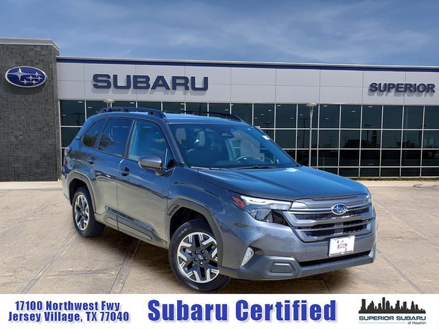 Gray Metallic 2026 Subaru Forester SUV / Crossover All-Wheel Drive Continuously Variable Transmission