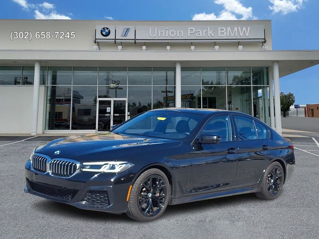Black Sapphire Metallic 2023 BMW 5 Series 530i xDrive AWD Sedan All-Wheel Drive 8-Speed Automatic