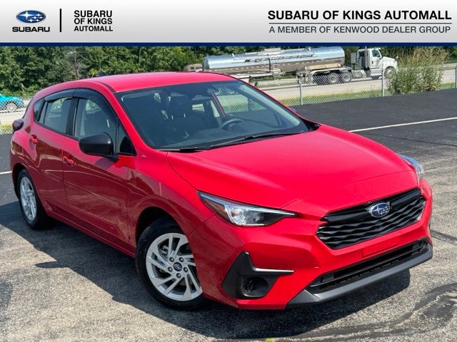 Pure Red 2025 Subaru Impreza Wagon All-Wheel Drive Continuously Variable Transmission