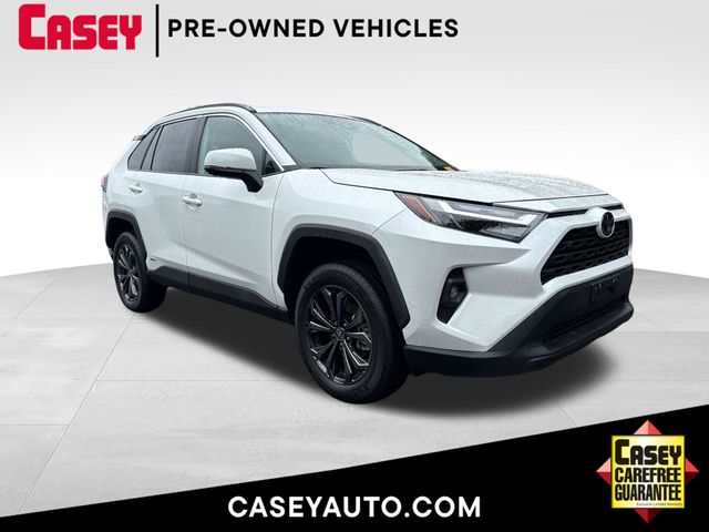 Pearl 2025 Toyota RAV4 Hybrid SUV / Crossover All-Wheel Drive Continuously Variable Transmission