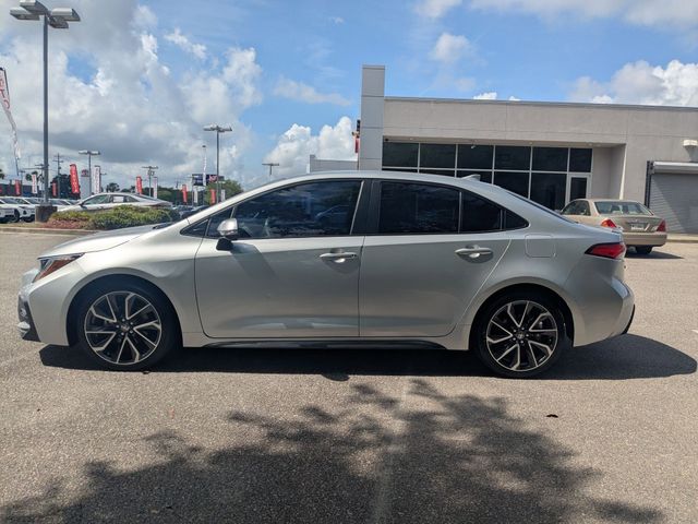 2022 Toyota Corolla SE Silver at Davis Toyota of Orangeburg