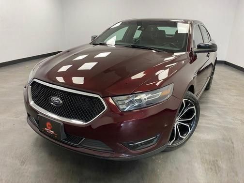 Red (Burgundy) 2018 Ford Taurus Sedan All-Wheel Drive 6-Speed Automatic
