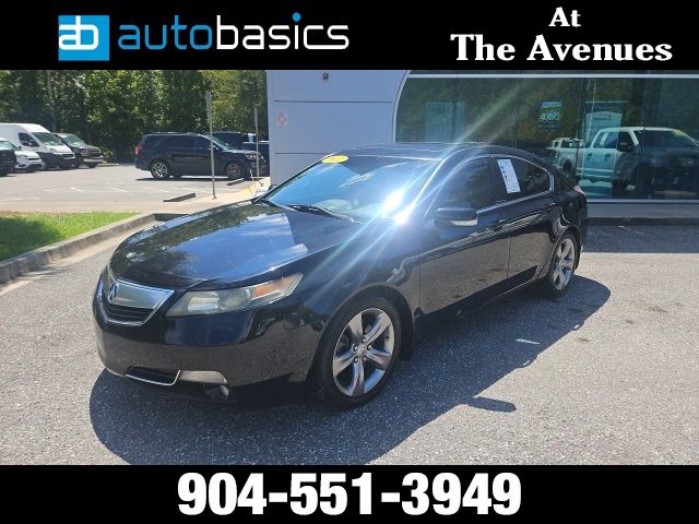 Black 2012 Acura TL Sedan All-Wheel Drive 6-Speed Manual