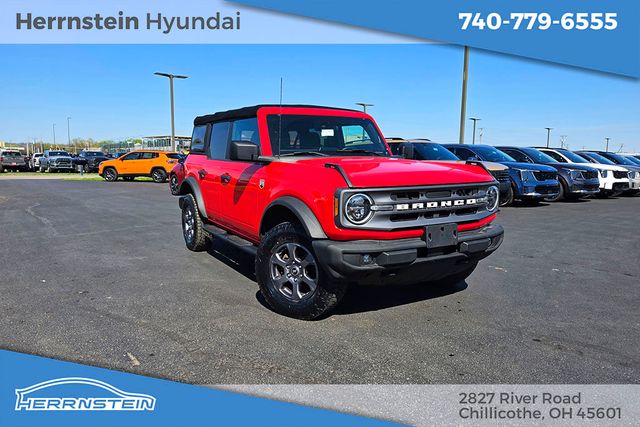 Race Red 2022 Ford Bronco SUV / Crossover Four-Wheel Drive Automatic