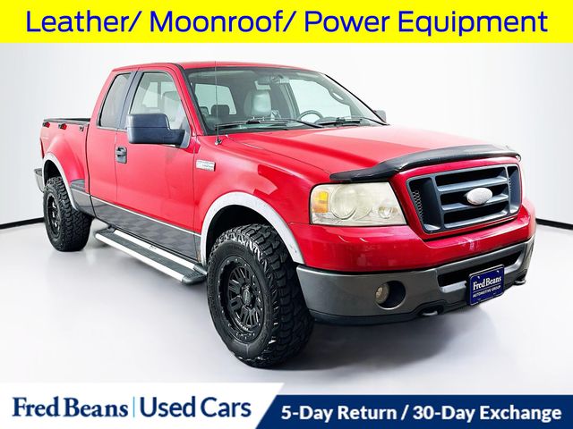 Bright Red Clearcoat 2006 Ford F-150 FX4 SuperCab Flareside 4WD Pickup Truck Four-Wheel Drive 4-Speed Automatic Overdrive