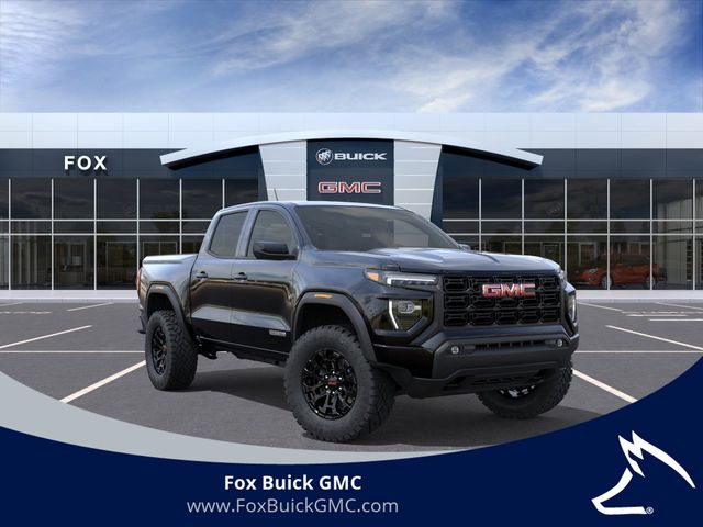 Onyx Black 2026 GMC Canyon Elevation Crew Cab 4WD Pickup Truck Four-Wheel Drive 8-Speed Automatic