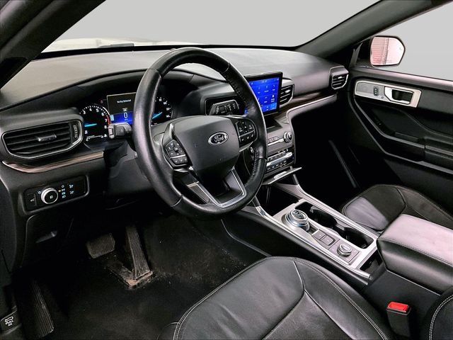 2020 Ford Explorer Limited Silver at Klick Lewis Buick Chevrolet