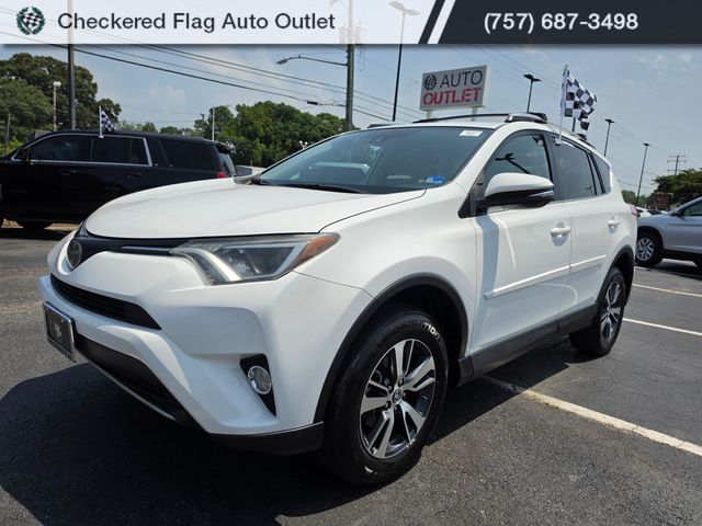 Super White 2017 Toyota RAV4 SUV / Crossover All-Wheel Drive 6-Speed Automatic