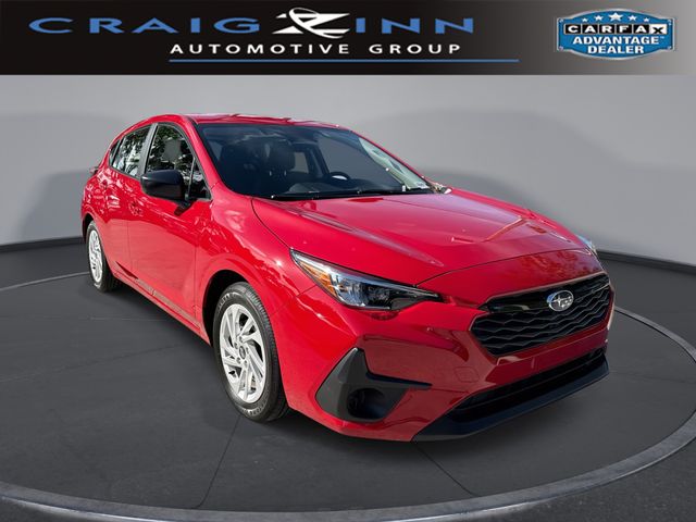 Pure Red 2025 Subaru Impreza AWD Wagon All-Wheel Drive Continuously Variable Transmission
