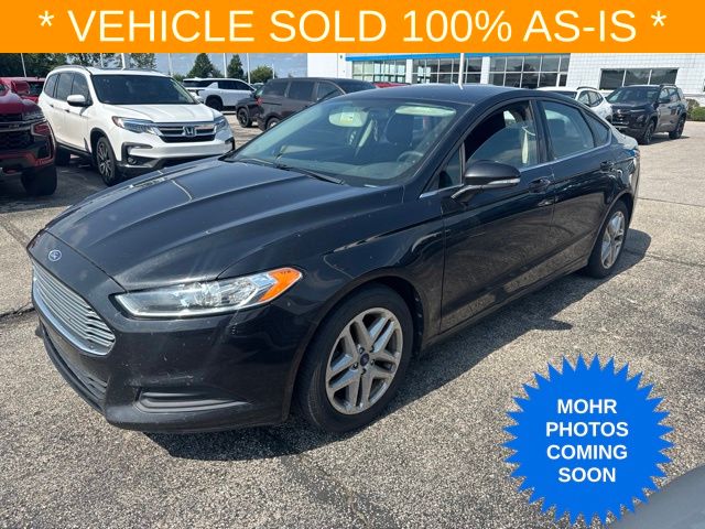 Black 2013 Ford Fusion Sedan Front-Wheel Drive 6-Speed Automatic