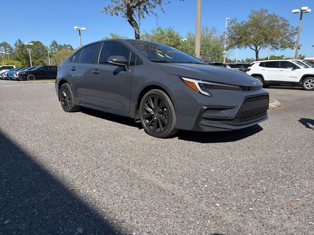 Underground 2024 Toyota Corolla XSE FWD Sedan Front-Wheel Drive Continuously Variable Transmission