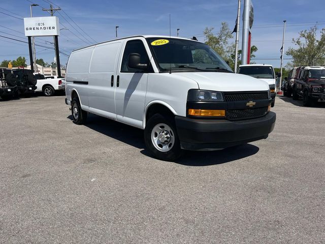 Summit White 2025 Chevrolet Express Cargo 2500 RWD Van Rear-Wheel Drive 8-Speed Automatic Overdrive