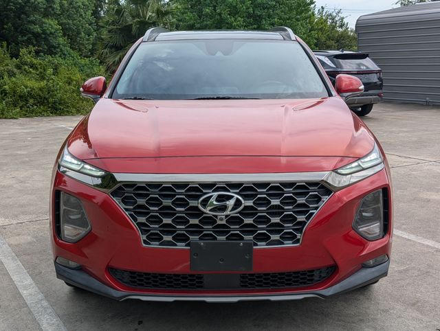 2020 Hyundai Santa Fe Limited Orange at DeMontrond Gulf Freeway