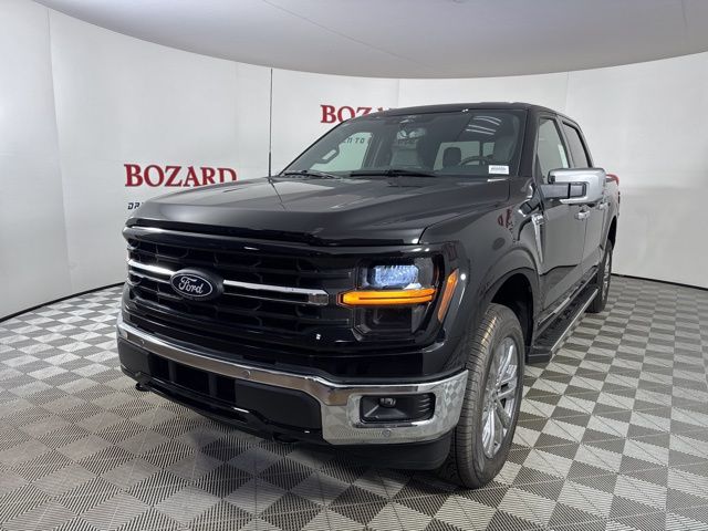 2025 Agate Black Metallic Ford F-150 XLT 4X4 Truck