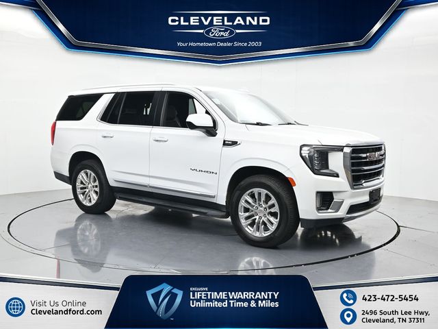 Summit White 2021 GMC Yukon SUV / Crossover 4X2