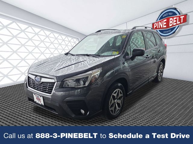 Magnetite Gray Metallic 2021 Subaru Forester Premium Crossover AWD SUV / Crossover All-Wheel Drive Continuously Variable Transmission