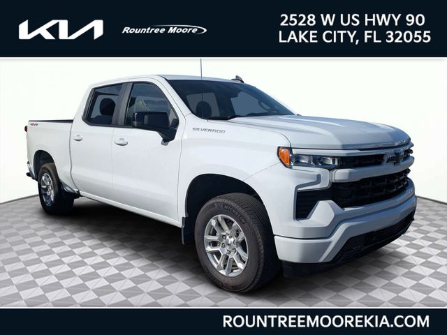 Summit White 2026 Chevrolet Silverado 1500 Pickup Truck Four-Wheel Drive Automatic