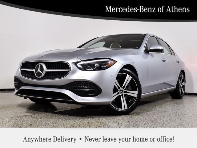 Cirrus Silver Metallic 2025 Mercedes-Benz C-Class Sedan Rear-Wheel Drive 9-Speed Automatic