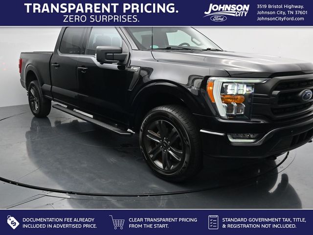 Agate Black Metallic 2023 Ford F-150 Pickup Truck Four-Wheel Drive Automatic