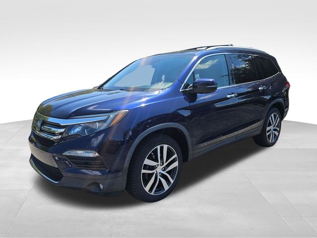 Black (Obsidian Blue Pearl) 2017 Honda Pilot SUV / Crossover All-Wheel Drive 9-Speed Automatic