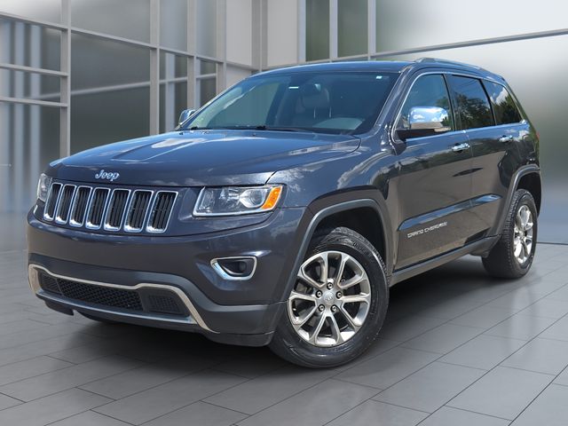 Gray (Maximum Steel Metallic Clearcoat) 2016 Jeep Grand Cherokee Limited 4WD SUV / Crossover Four-Wheel Drive 8-Speed Automatic