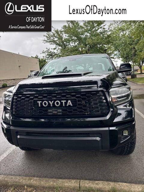 Midnight Black Metallic 2019 Toyota Tundra Pickup Truck Four-Wheel Drive 6-Speed Automatic