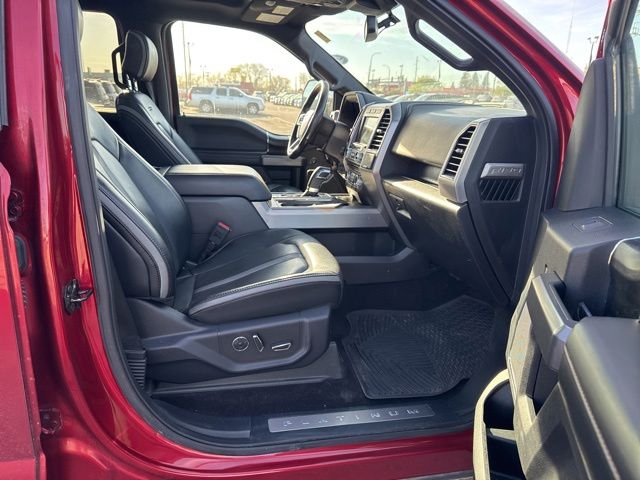 2018 Ruby Red Ford F-150 Platinum 4X4 Truck