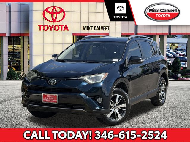 Teal (Aqua) 2018 Toyota RAV4 SUV / Crossover Front-Wheel Drive 6-Speed Automatic