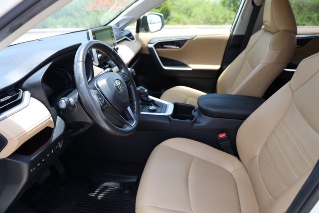2022 Toyota RAV4 Hybrid Limited White at Emmons Autoplex