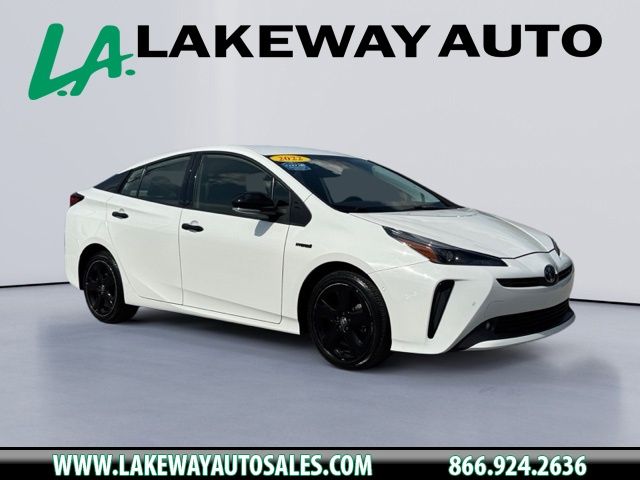 White 2022 Toyota Prius Nightshade FWD Hatchback Front-Wheel Drive Continuously Variable Transmission