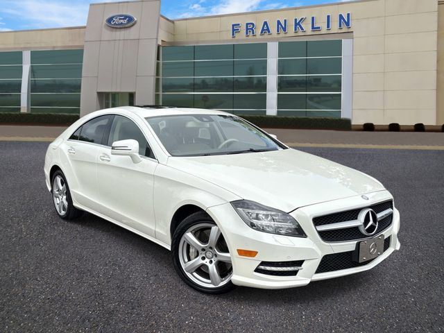 Diamond White 2014 Mercedes-Benz CLS Sedan All-Wheel Drive 7-Speed Automatic