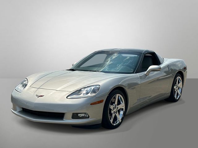 Machine Silver Metallic 2006 Chevrolet Corvette Coupe Rear-Wheel Drive 6-Speed Automatic