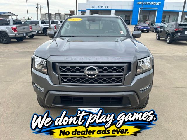 Gray (Gun Metallic) 2024 Nissan Frontier Pickup Truck 4X2 9-Speed Automatic