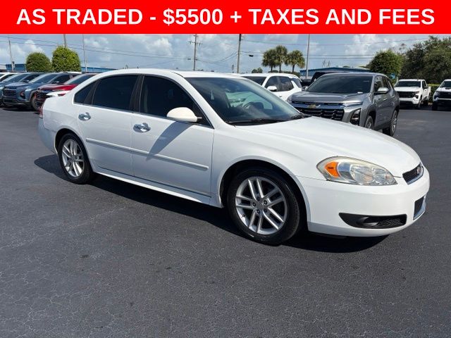 Summit White 2014 Chevrolet Impala Limited Sedan Front-Wheel Drive 6-Speed Automatic Overdrive