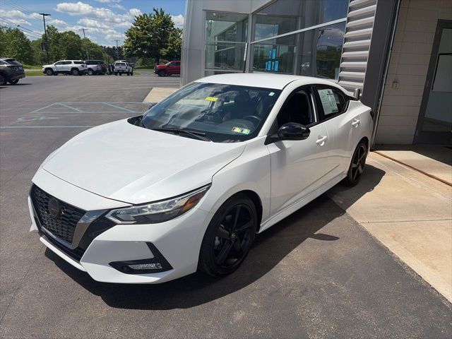 2023 Nissan Sentra SR White at Auto Express Mitsubishi