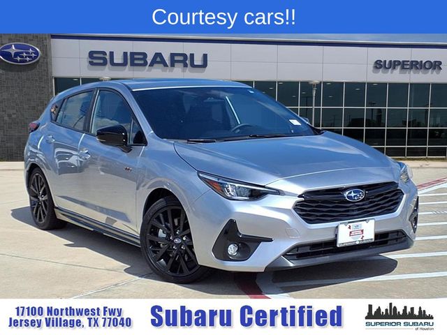 Ice Silver Metallic 2025 Subaru Impreza RS AWD Wagon All-Wheel Drive Continuously Variable Transmission