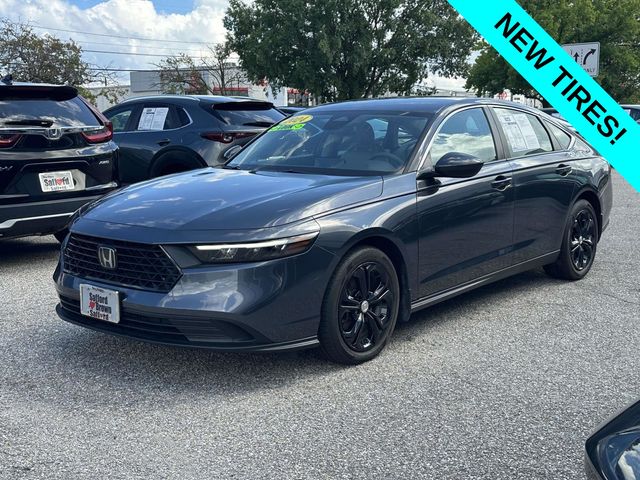 Gray 2024 Honda Accord Sedan Front-Wheel Drive Continuously Variable Transmission