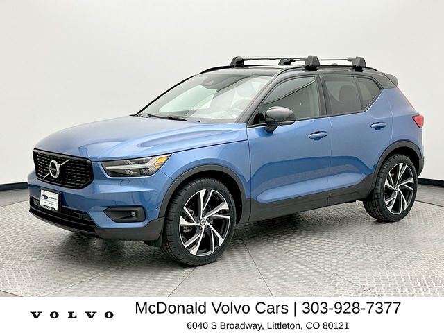 Bursting Blue Metallic 2020 Volvo XC40 T5 R-Design AWD SUV / Crossover All-Wheel Drive Automatic