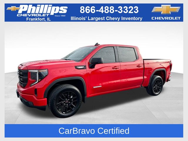 Cardinal Red 2025 GMC Sierra 1500 Elevation Standard Crew Cab 4WD Pickup Truck Four-Wheel Drive 8-Speed Automatic