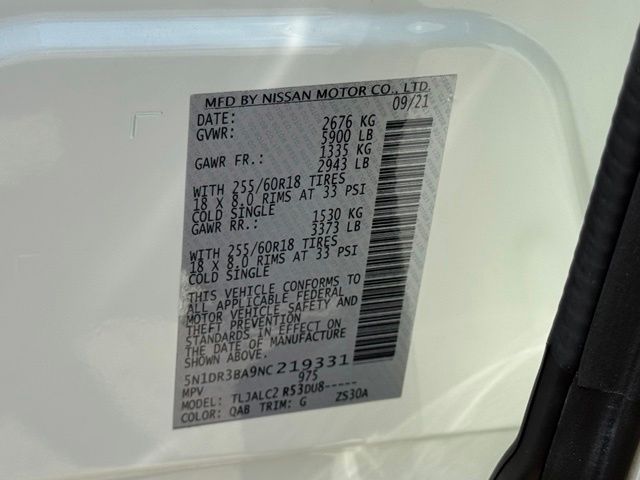 Used 2022 Nissan Pathfinder SUV