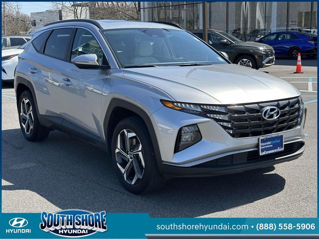 Shimmering Silver 2023 Hyundai Tucson SEL AWD SUV / Crossover All-Wheel Drive 8-Speed Automatic
