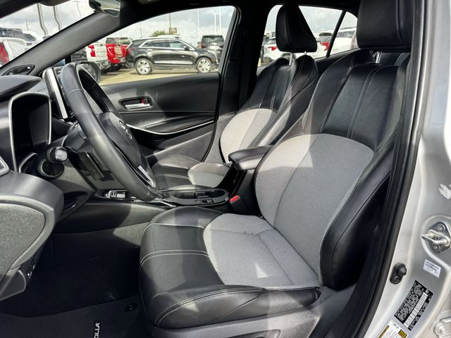 2024 Toyota Corolla Hatchback XSE Silver at North Houston Mitsubishi