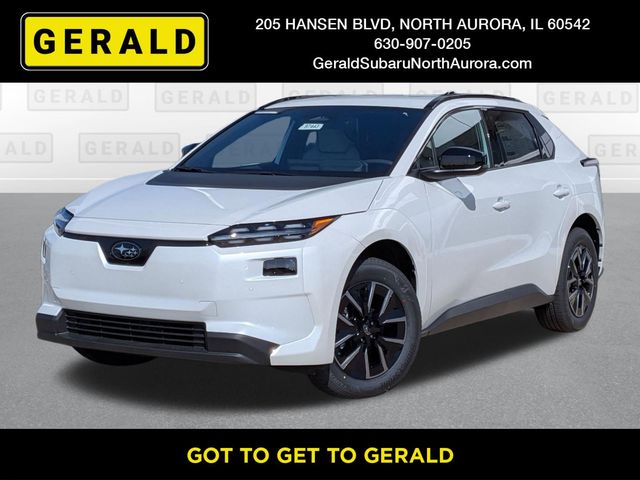 Cosmic White Pearl 2026 Subaru Solterra Premium AWD SUV / Crossover All-Wheel Drive 1-Speed Automatic