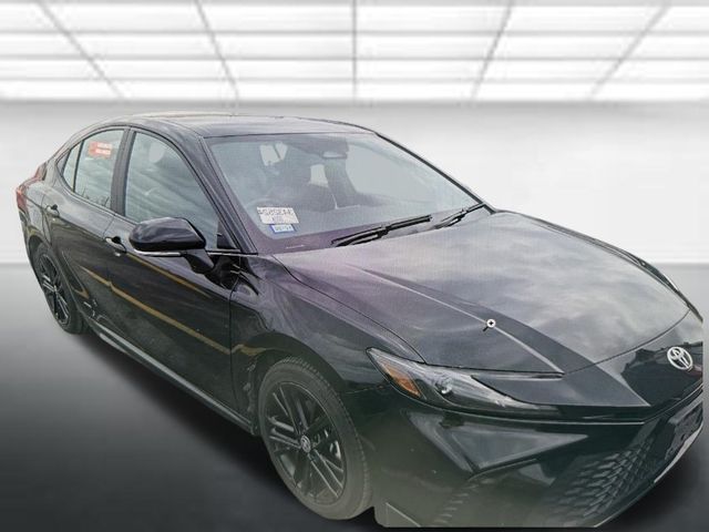 Midnight Black Metallic 2025 Toyota Camry Sedan Front-Wheel Drive Continuously Variable Transmission