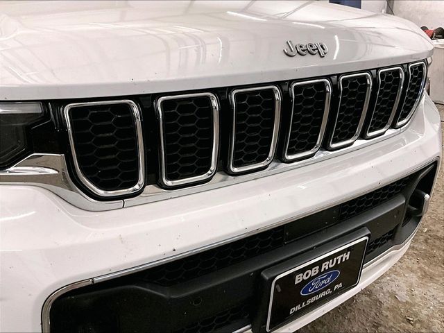 2021 Jeep Grand Cherokee L Overland White at South Hills CDJR