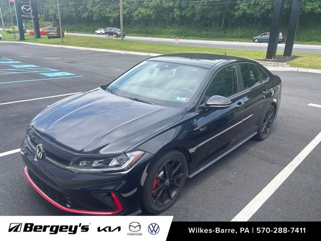 Deep Black 2025 Volkswagen Jetta GLI Sedan Front-Wheel Drive Automatic