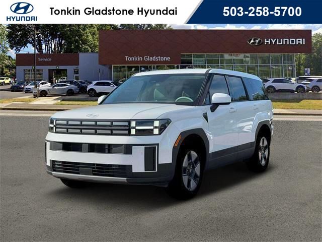 Serenity White 2026 Hyundai Santa Fe Hybrid SE AWD SUV / Crossover All-Wheel Drive 6-Speed Automatic