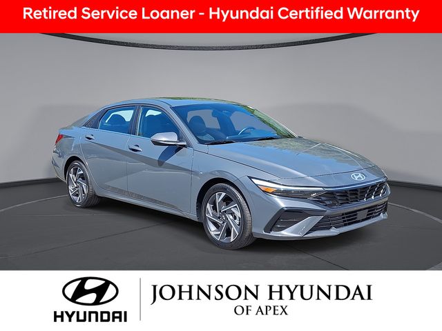 Ecotronic Gray Pearl 2025 Hyundai Elantra Hybrid Sedan Front-Wheel Drive 6-Speed Dual Clutch